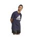 T-shirt Motif/style Gros Logo Homme Bleu Marine Adidas-4