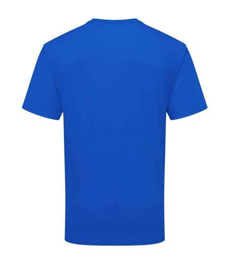 T-shirt unisexe en coton pour adultes bleu royal Fruit of the Loom