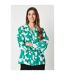 Principles Womens/Ladies Abstract Shirt (Green) - UTDH6750