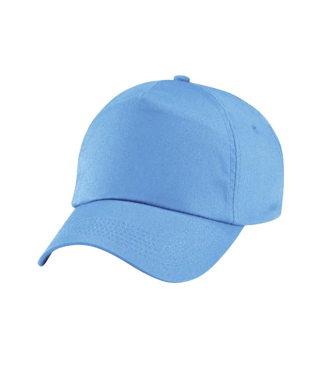 Childrens/kids original 5 panel cap sky blue Beechfield-1