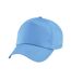 Childrens/kids original 5 panel cap sky blue Beechfield-1