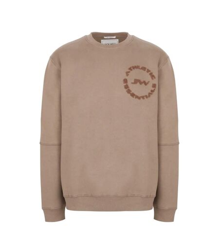 Mens Bouclé Sweatshirt Fawn Jack Wills
