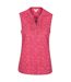 Womens/ladies petra floral pattern sleeveless shirt red Mountain Warehouse-1