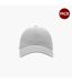 Atlantis Action 6 Panel Chino Baseball Cap (Pack of 2) (White)