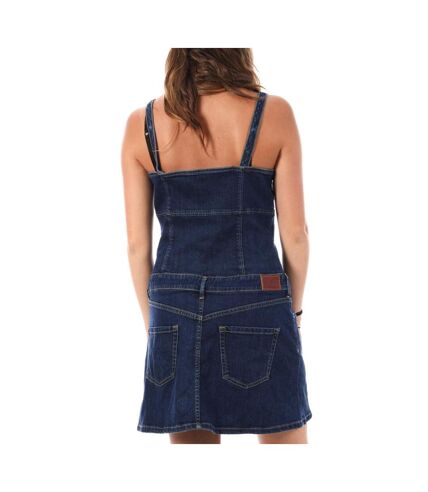 Robe en Jean Bleu Foncé Femme Pepe jeans - M