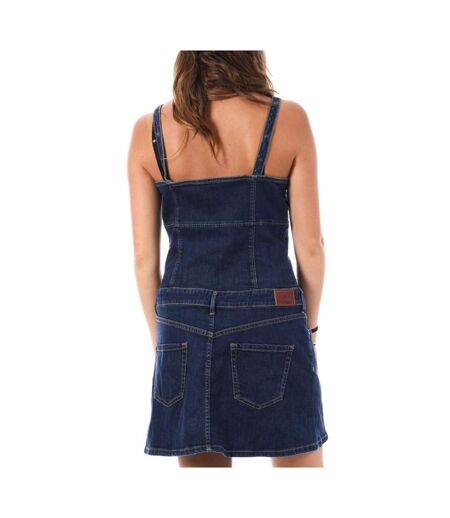 Robe en Jean Bleu Foncé Femme Pepe jeans - M