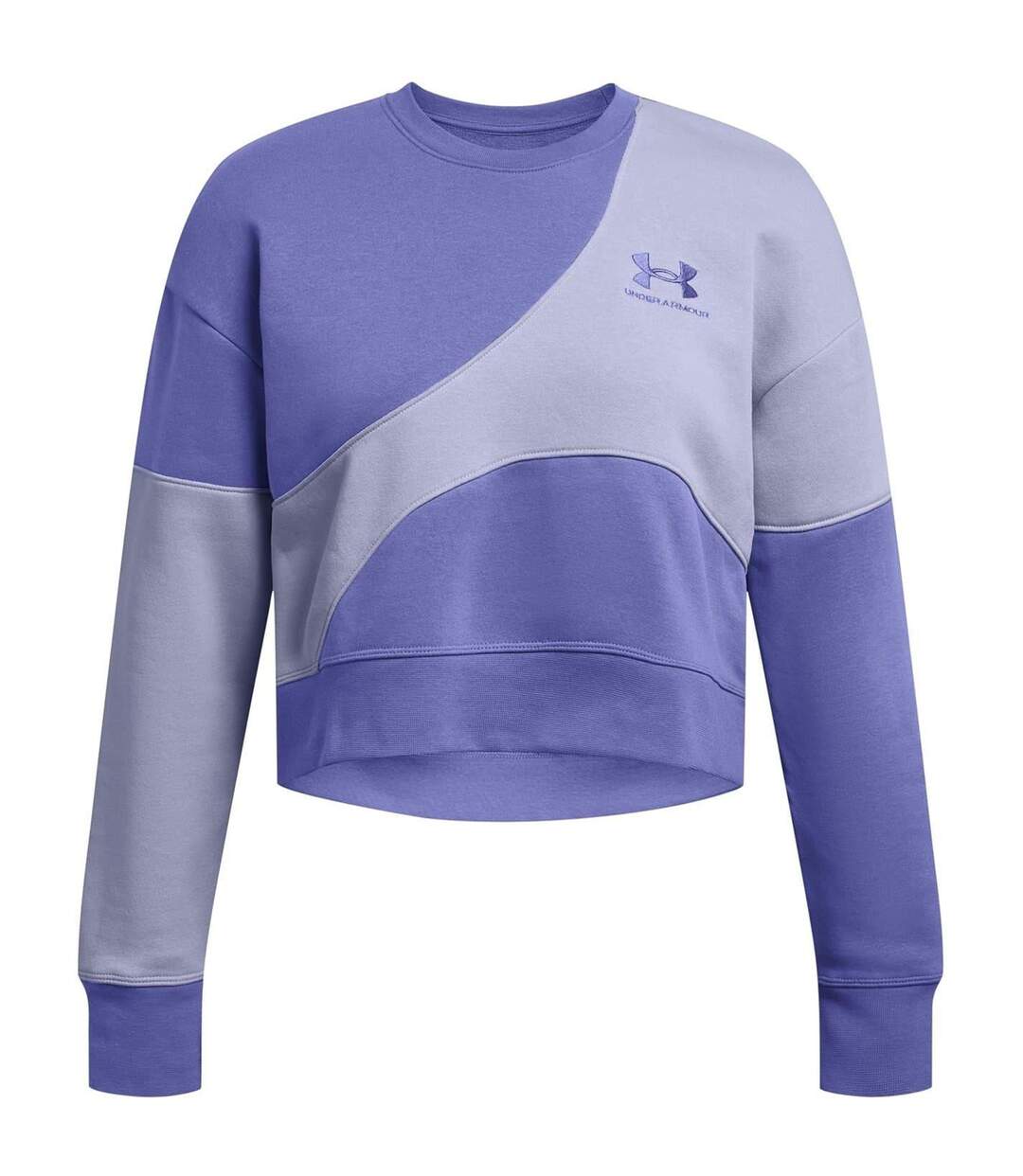 Sweat Court Femme Violet Under Armour-2