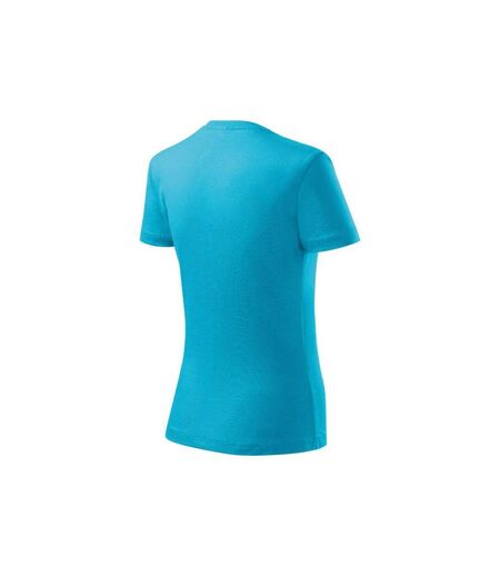 T-shirt Basic Femme Turquoise Vif Malfini