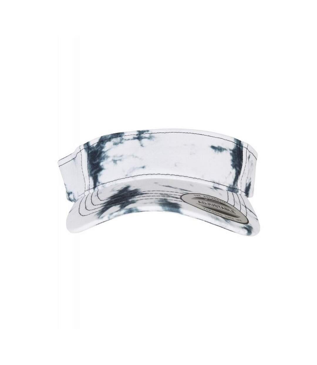 Visière Flexfit Adulte Noir Blanc Yupoong-1