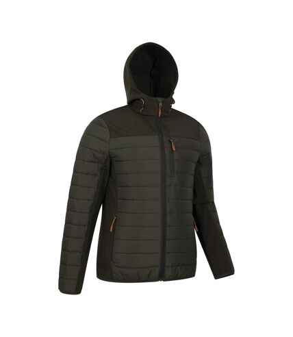 Doudoune softshell turbine homme vert kaki Mountain Warehouse Mountain Warehouse