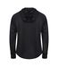 Tombo Teamsport - Sweatshirt léger à capuche et fermeture zippée - Homme (Noir) - UTRW4453