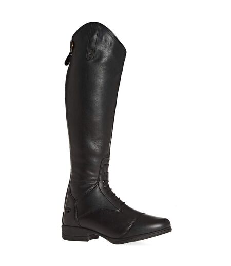 Bottes hautes d'équitation luisa femme noir Moretta