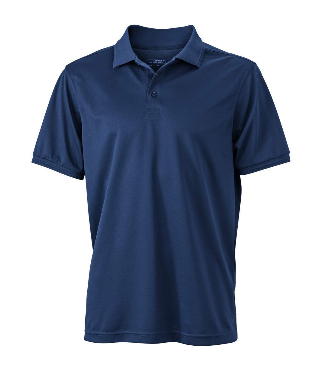 Polo micro-polyester HOMME JN576 - bleu marine-1