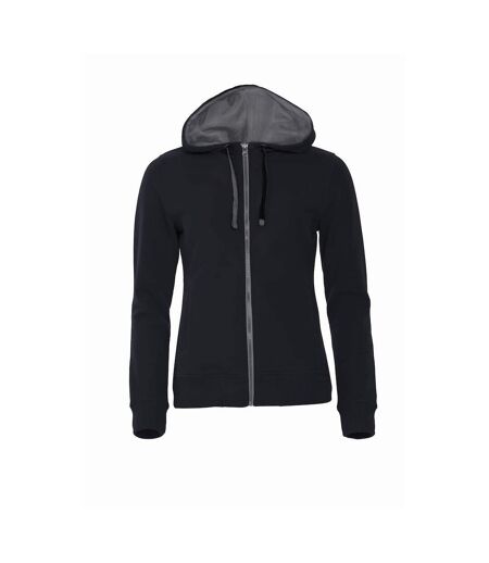 Veste À Capuche Classic Femme Noir Clique