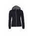 Veste À Capuche Classic Femme Noir Clique-1