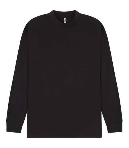 T-shirt Manches Longues Adulte Noir Casual Classics