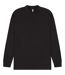 T-shirt Manches Longues Adulte Noir Casual Classics-2