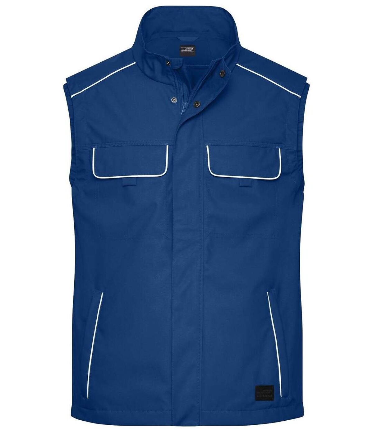 Gilet de travail léger softshell - JN881 - bleu roi