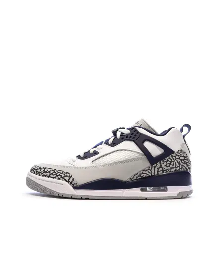 Baskets blanc/marine homme nike jordan spizike low