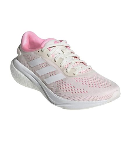 Baskets Supernova Femme Blanc Rose Adidas