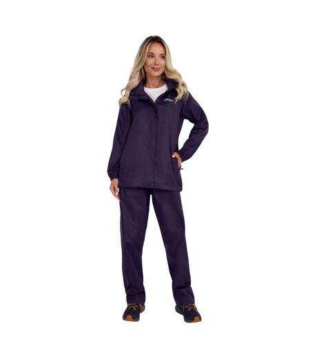 Veste Imperméable Motif/style Uni Femme Violet Respect