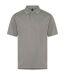 Mens coolplus polo shirt heather grey Henbury-1