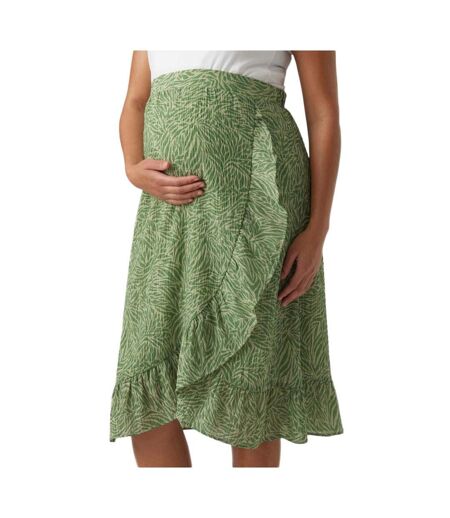 Jupe de Grossesse Verte à Imprimés Femme Vero Moda Maternity 20019019 - L