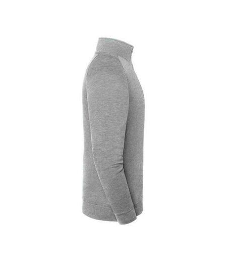 Veste De Survêtement Iconic Premium Homme Gris Clair Chiné Fruit Of The Loom