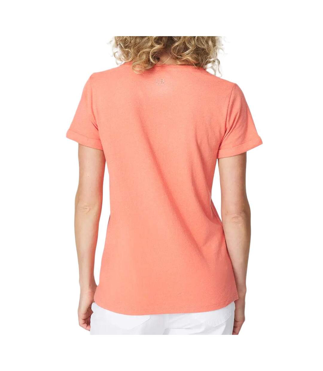T-shirt corail femme tbs adinatee-2
