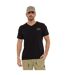 T-shirt homme col V Regular fit en Jersey imprimé poitrine et dos Hot Vondutch-1