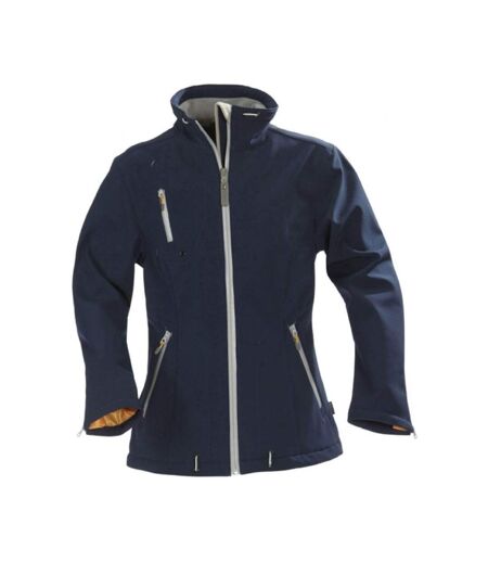 Veste Softshell Savannah Femme Bleu Marine James Harvest