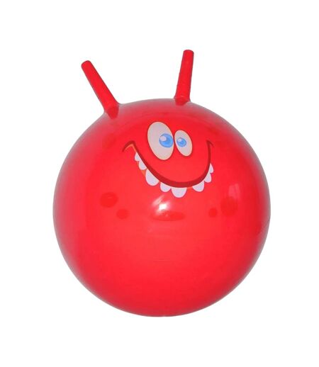 Ballon Sauteur Motif/style Visage Heureux Taille Unique Rouge Eddy Toys
