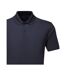 Polo Manches Courtes Motif/style Texturé Homme Bleu Marine Foncé TriDri-3