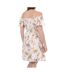 Robe Blanche à Fleurs Femme Vero Moda Easy 10263302 - S