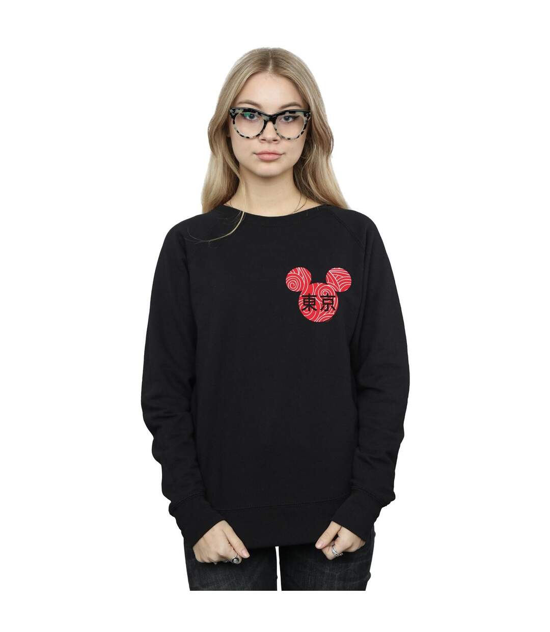 Disney Pantalon de survêtement Mickey Mouse Symbol Womens/Ladies (Noir) - UTBI28271-2
