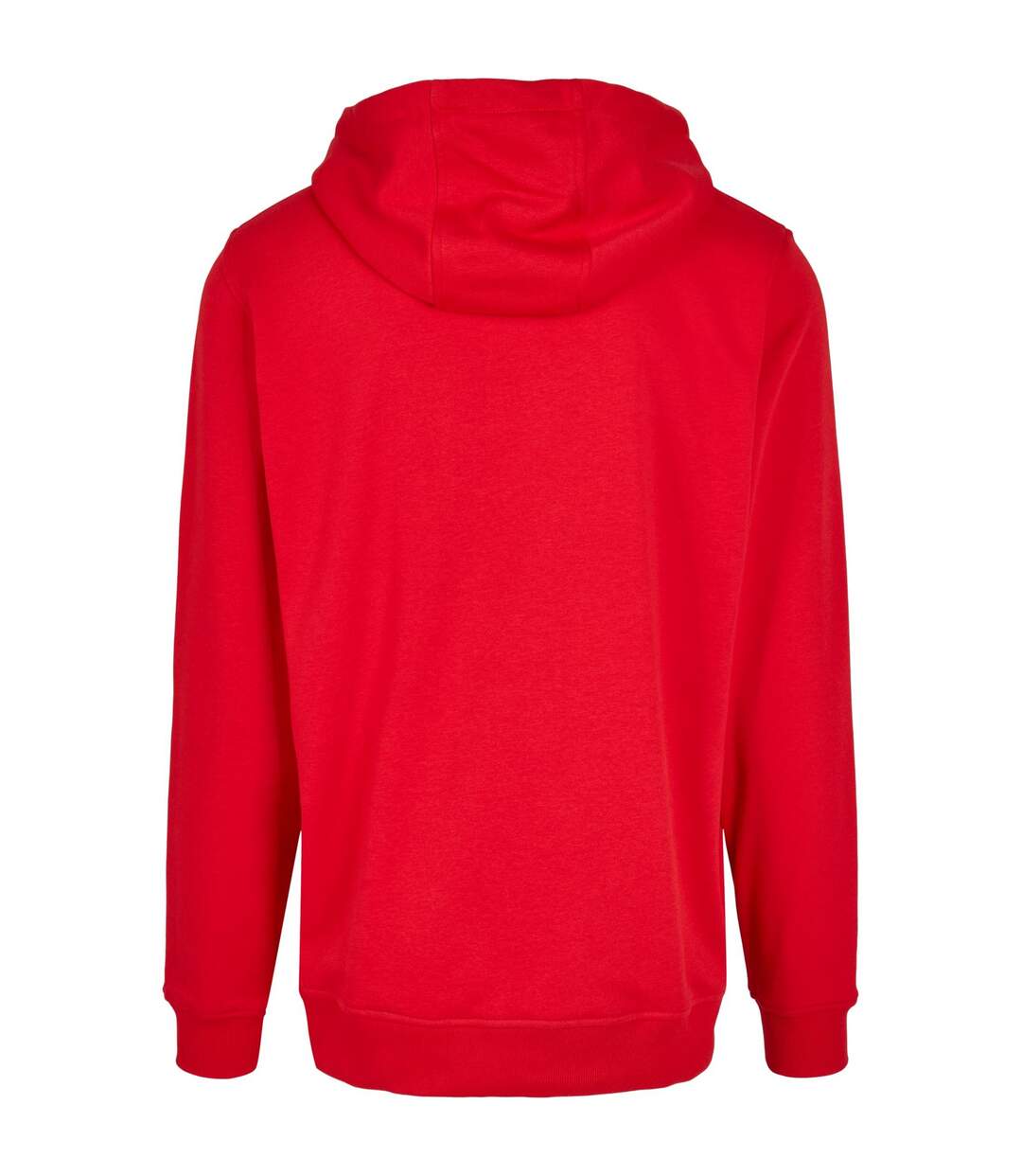 Sweat À Capuche Adulte Rouge Vif Build Your Brand-2