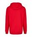 Sweat À Capuche Adulte Rouge Vif Build Your Brand-2