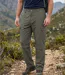OGALO SE1142 — Pantalon modulable marron : praticité et légèreté 2-en-1-1