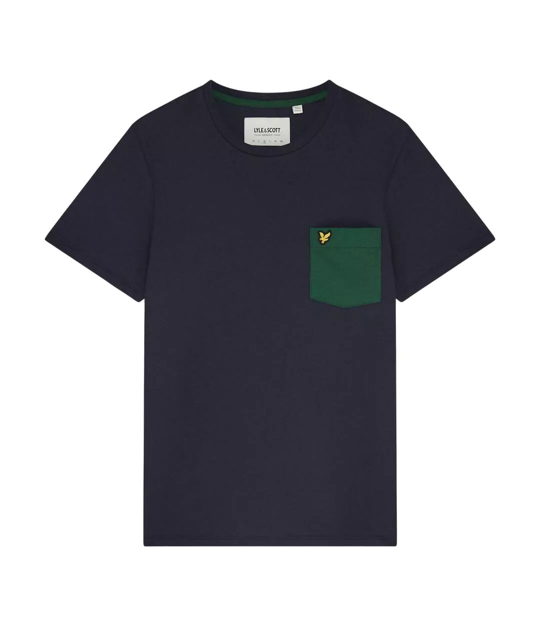 T-shirt Homme Bleu Marine Lyle & Scott-2