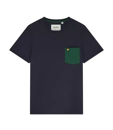 T-shirt Homme Bleu Marine Lyle & Scott