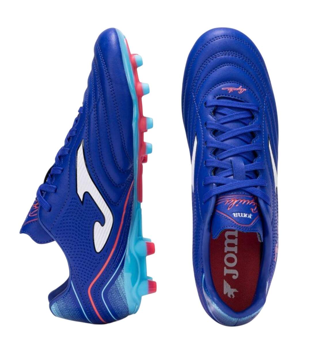 Chaussures De Foot Pour Terrain Ferme Aguila Homme Bleu Joma-4