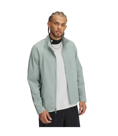 Mens Storm Full Zip Sweatshirt Green Under Armour