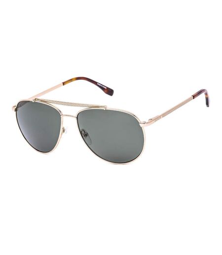 Lunettes De Soleil Homme Taille Unique Gris Jaune Or Lacoste