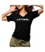 T-Shirt noir femme kaporal enda - l-1