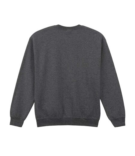 Sweat Heavy Blend Homme Charbon Chiné Gildan