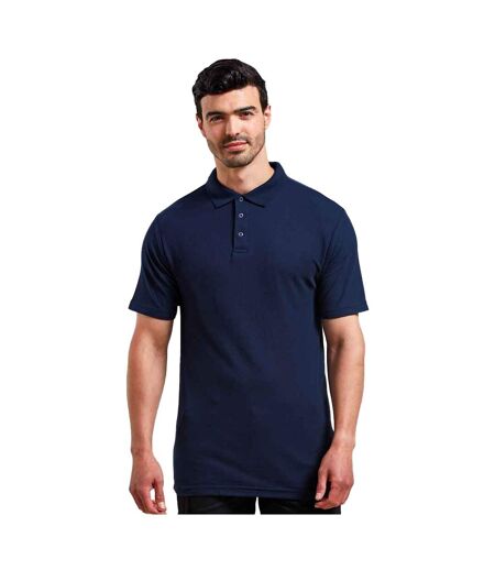 Polo homme bleu marine Premier Premier