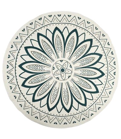 Tapis de salon rond PATIO motif mandala