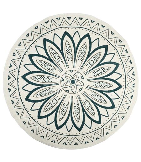Tapis de salon rond PATIO motif mandala