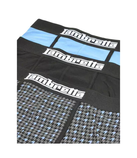 Boxers Homme Noir Bleu Lambretta