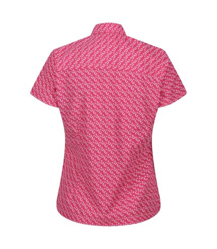 Womens/ladies mindano vii short-sleeved blouse fruit dove Regatta